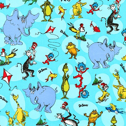 Celebrate Seuss! fabric