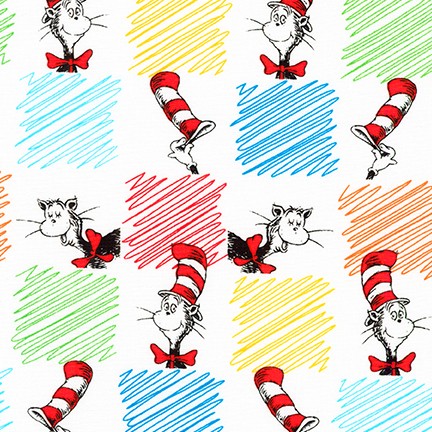 The Cat in the Hat fabric