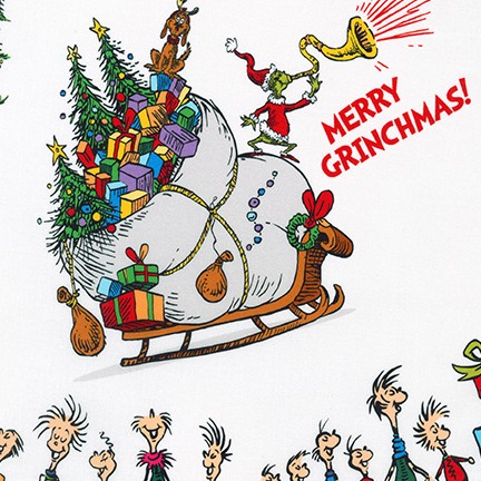 How the Grinch Stole Christmas fabric