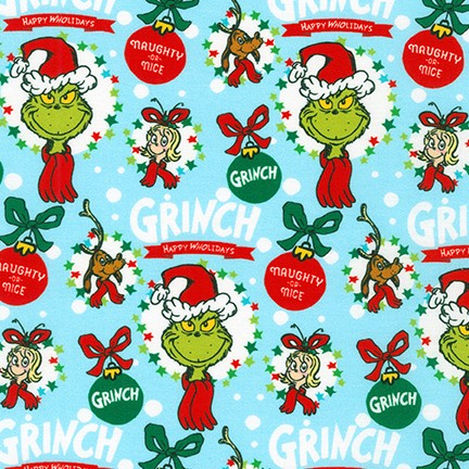 How the Grinch Stole Christmas fabric