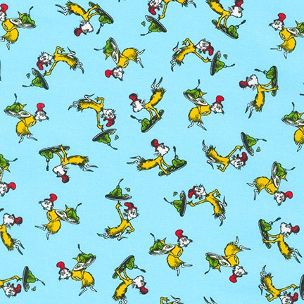 A Little Dr. Seuss fabric