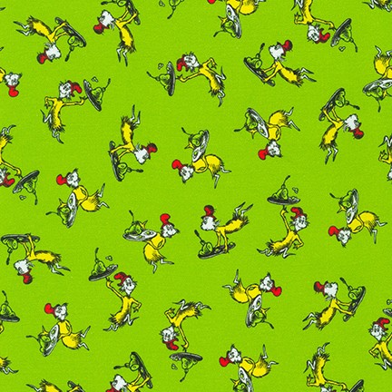 A Little Dr. Seuss fabric