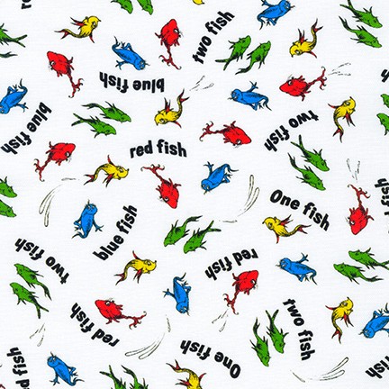 A Little Dr. Seuss fabric