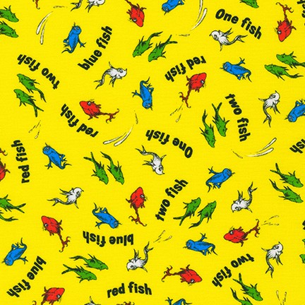 A Little Dr. Seuss fabric