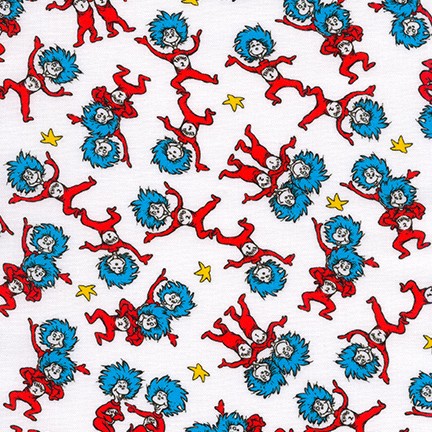 A Little Dr. Seuss fabric
