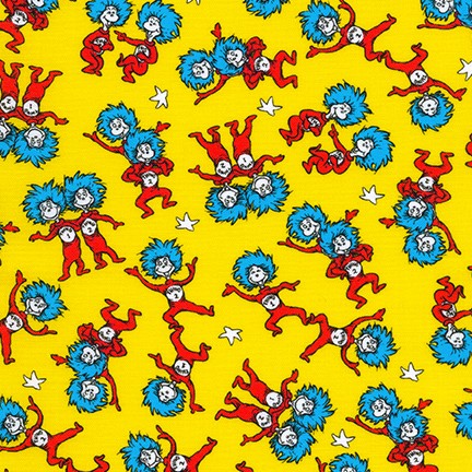 A Little Dr. Seuss fabric