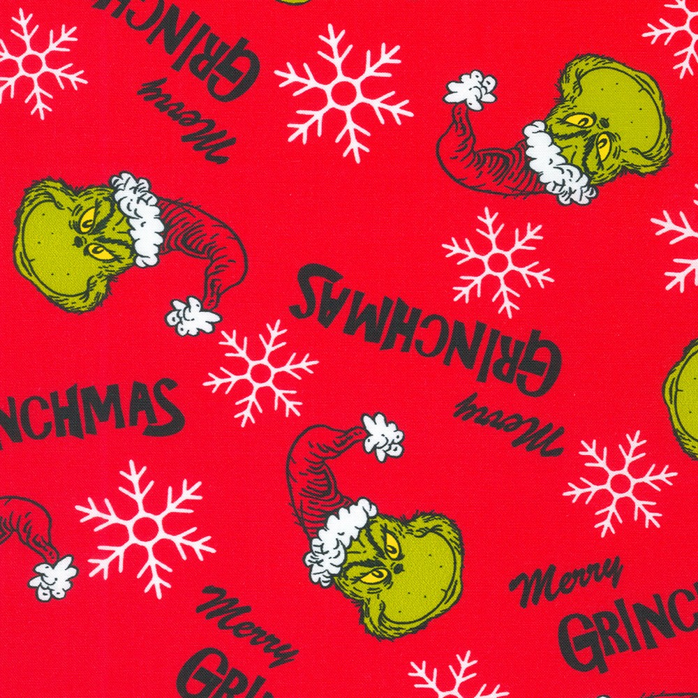 How the Grinch Stole Christmas fabric
