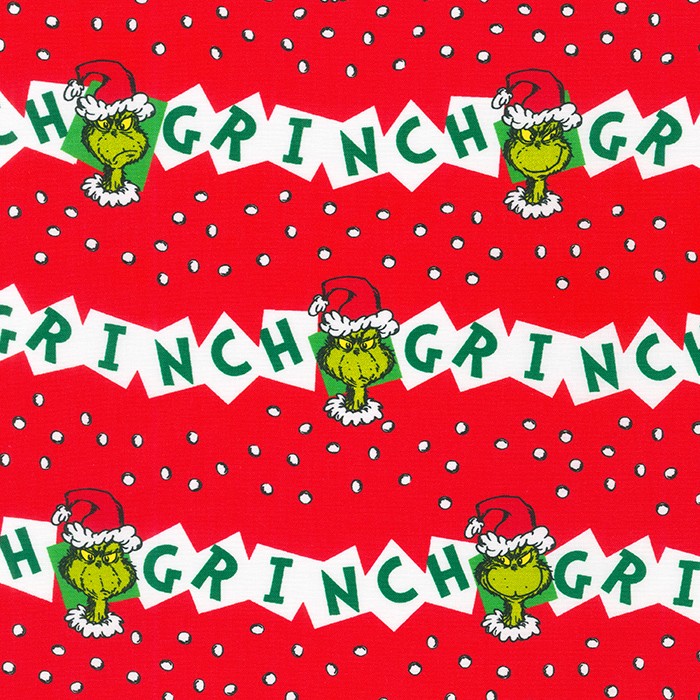 How the Grinch Stole Christmas fabric