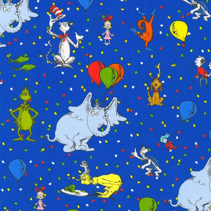 Celebrate Seuss! fabric