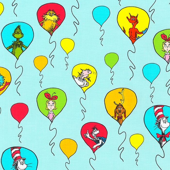 Celebrate Seuss! fabric