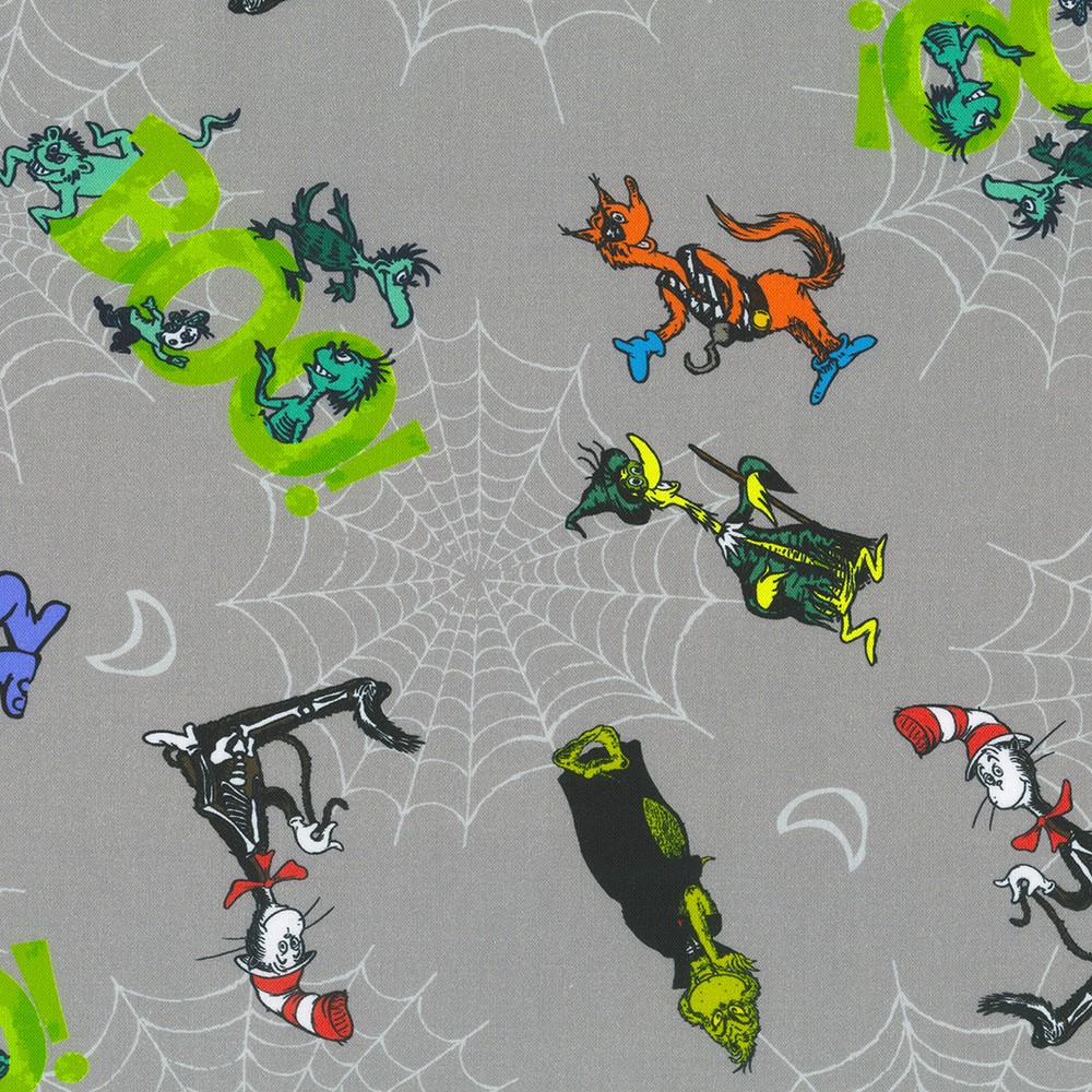 Halloween Growls, Yowls, and Howls fabric