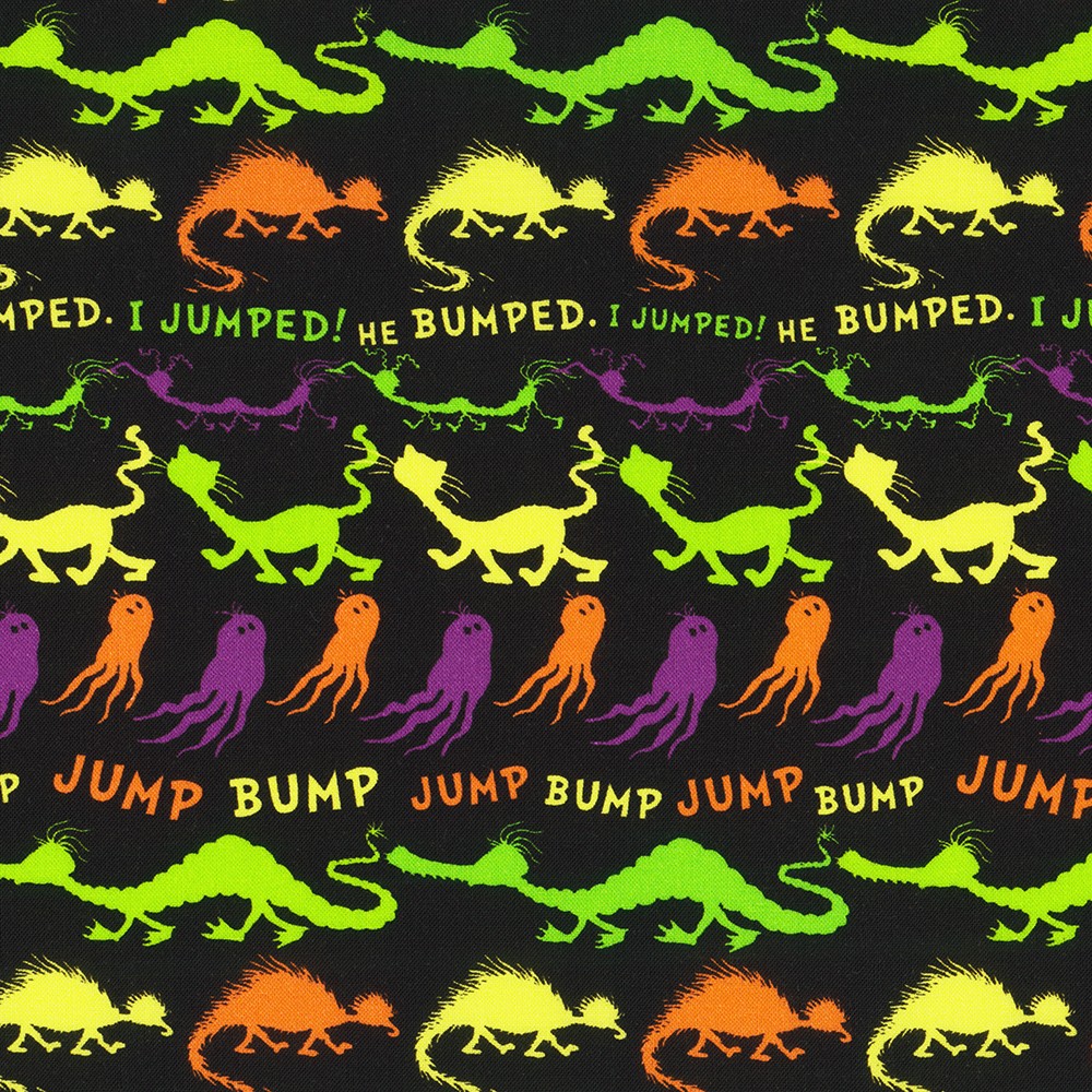 Halloween Growls, Yowls, and Howls fabric