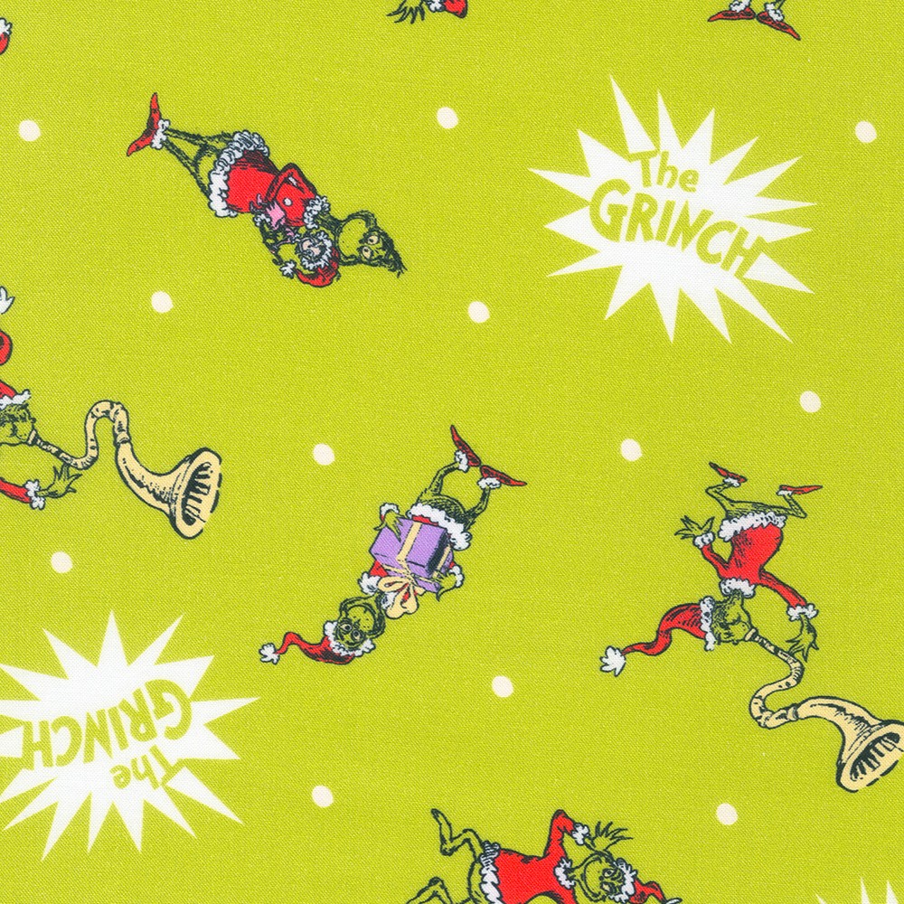 How the Grinch Stole Christmas fabric