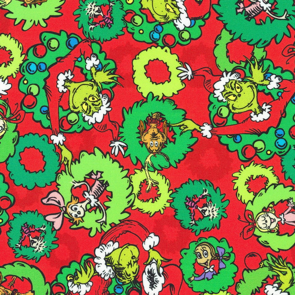How the Grinch Stole Christmas fabric