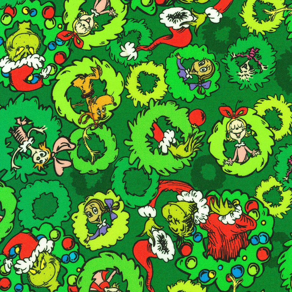 How the Grinch Stole Christmas fabric