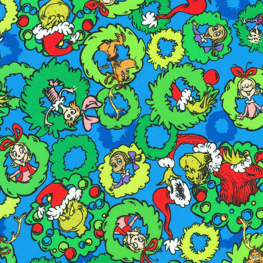 How the Grinch Stole Christmas fabric