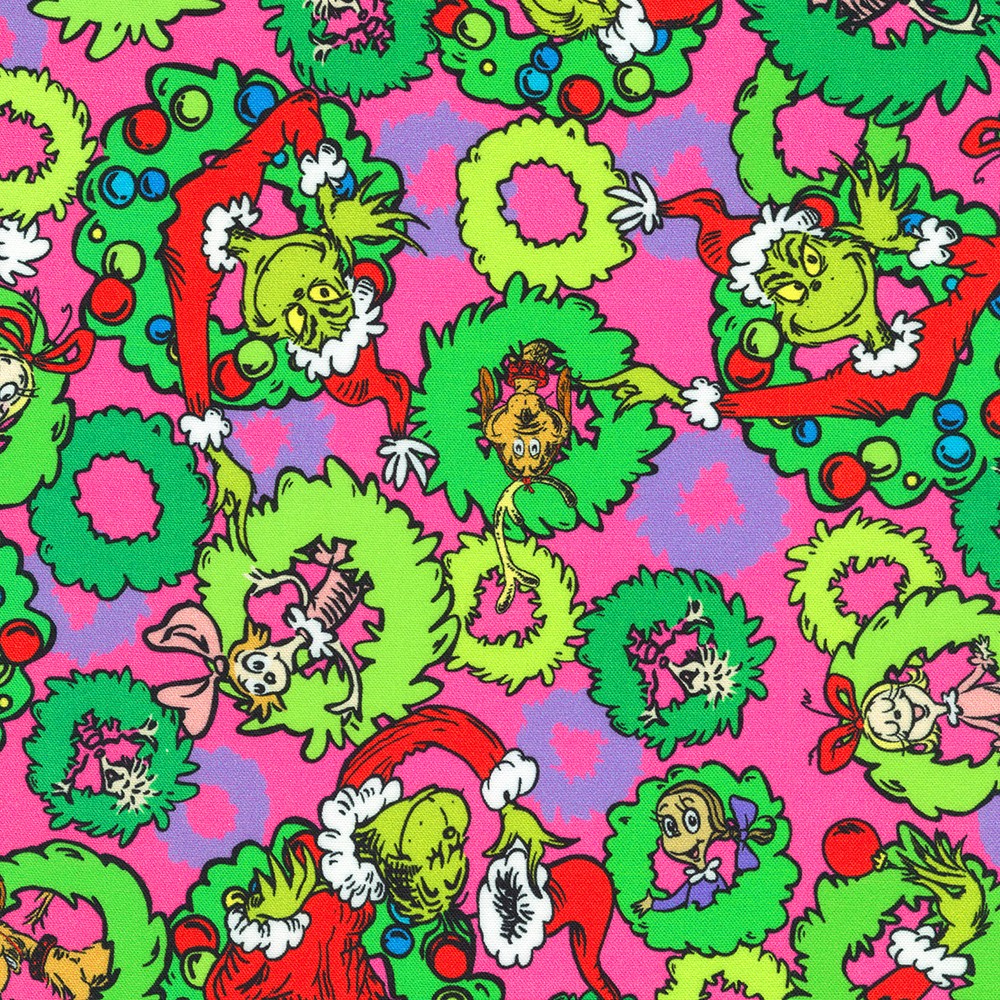 How the Grinch Stole Christmas fabric