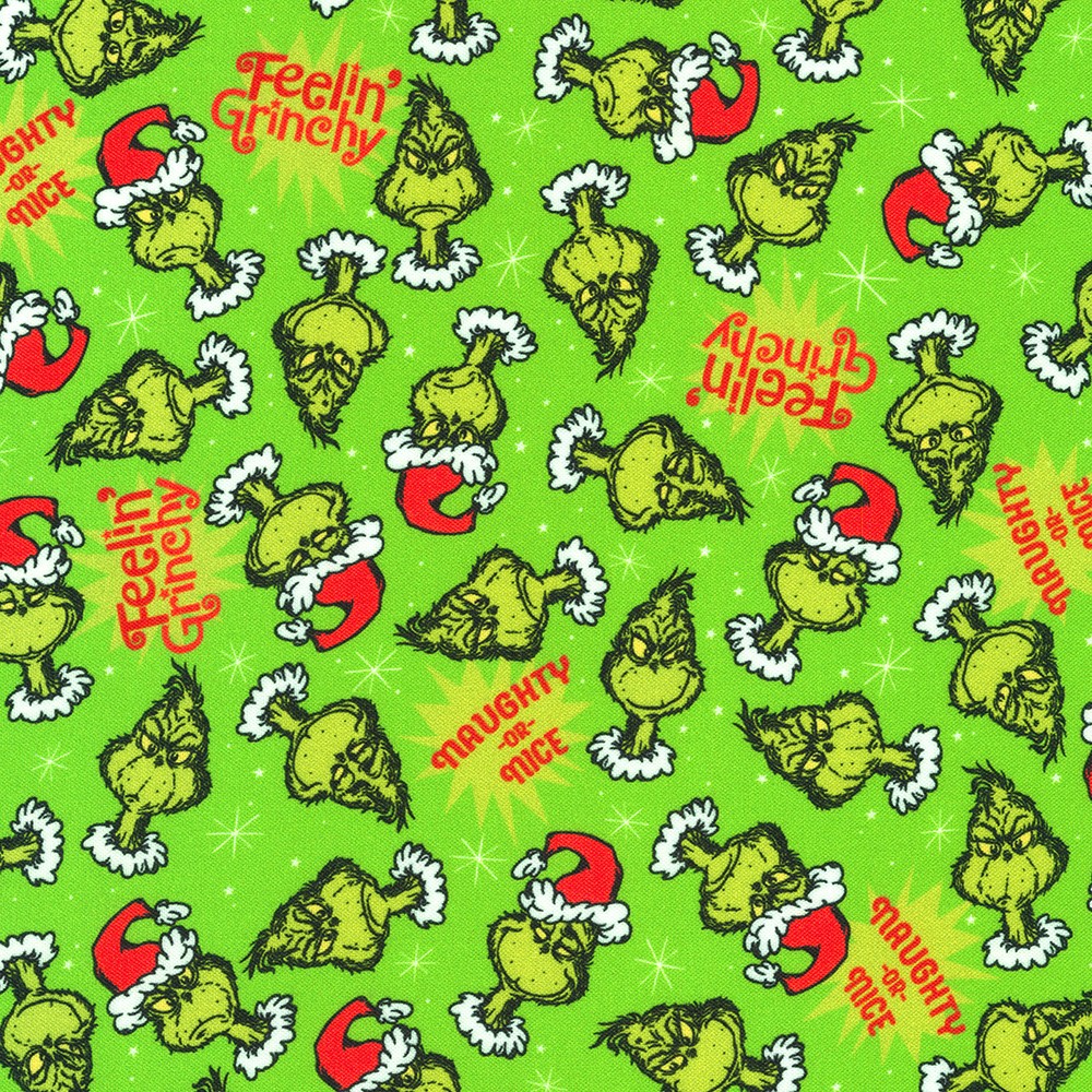 How the Grinch Stole Christmas fabric