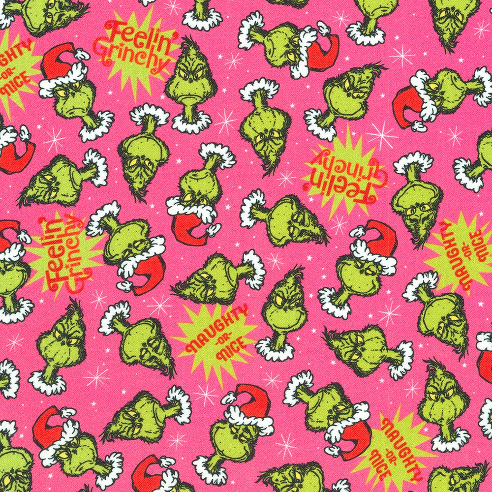 How the Grinch Stole Christmas fabric