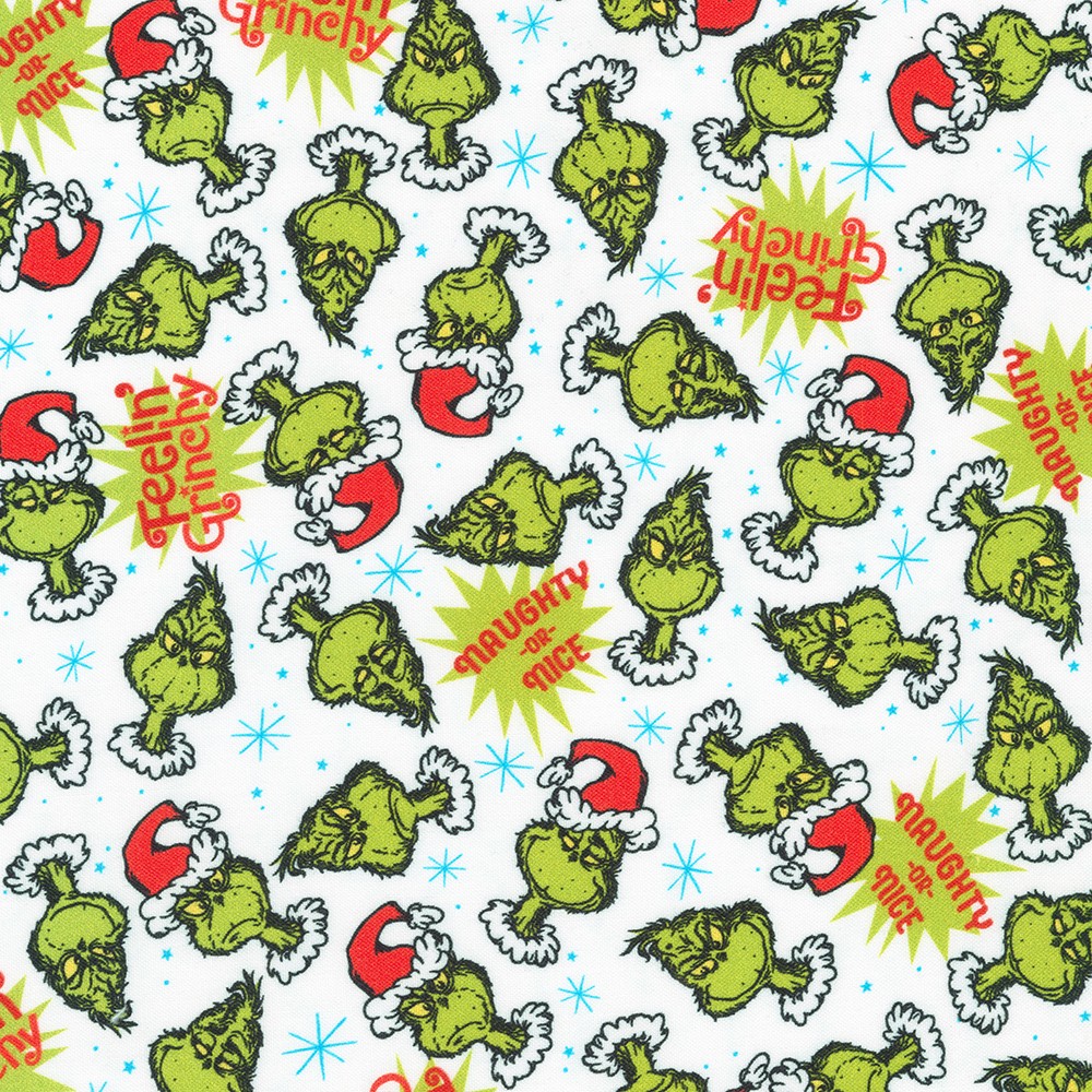 How the Grinch Stole Christmas fabric