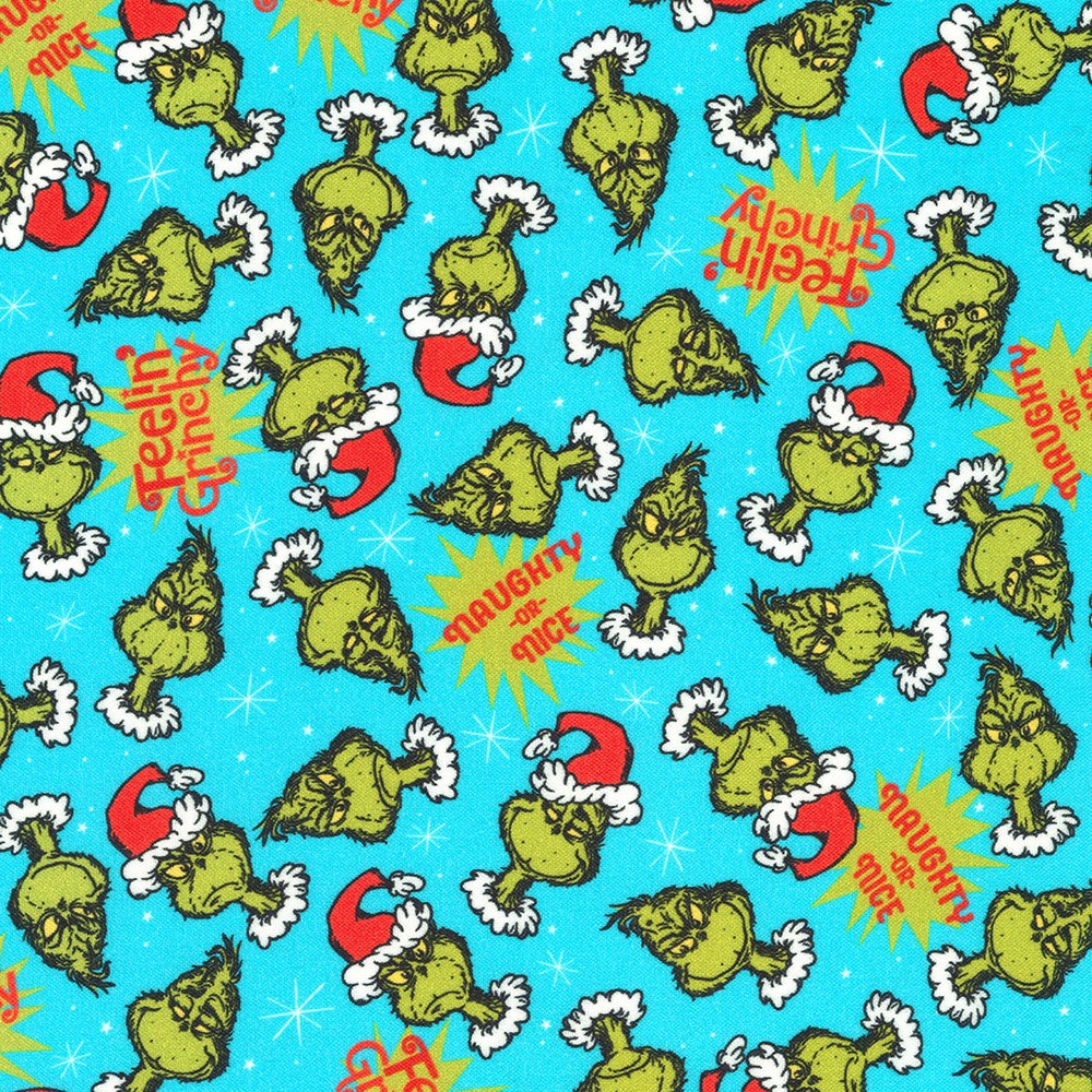 How the Grinch Stole Christmas fabric