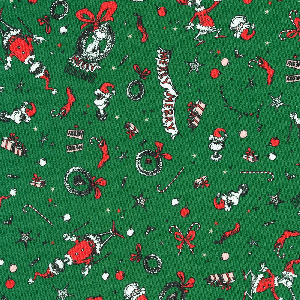 How the Grinch Stole Christmas fabric