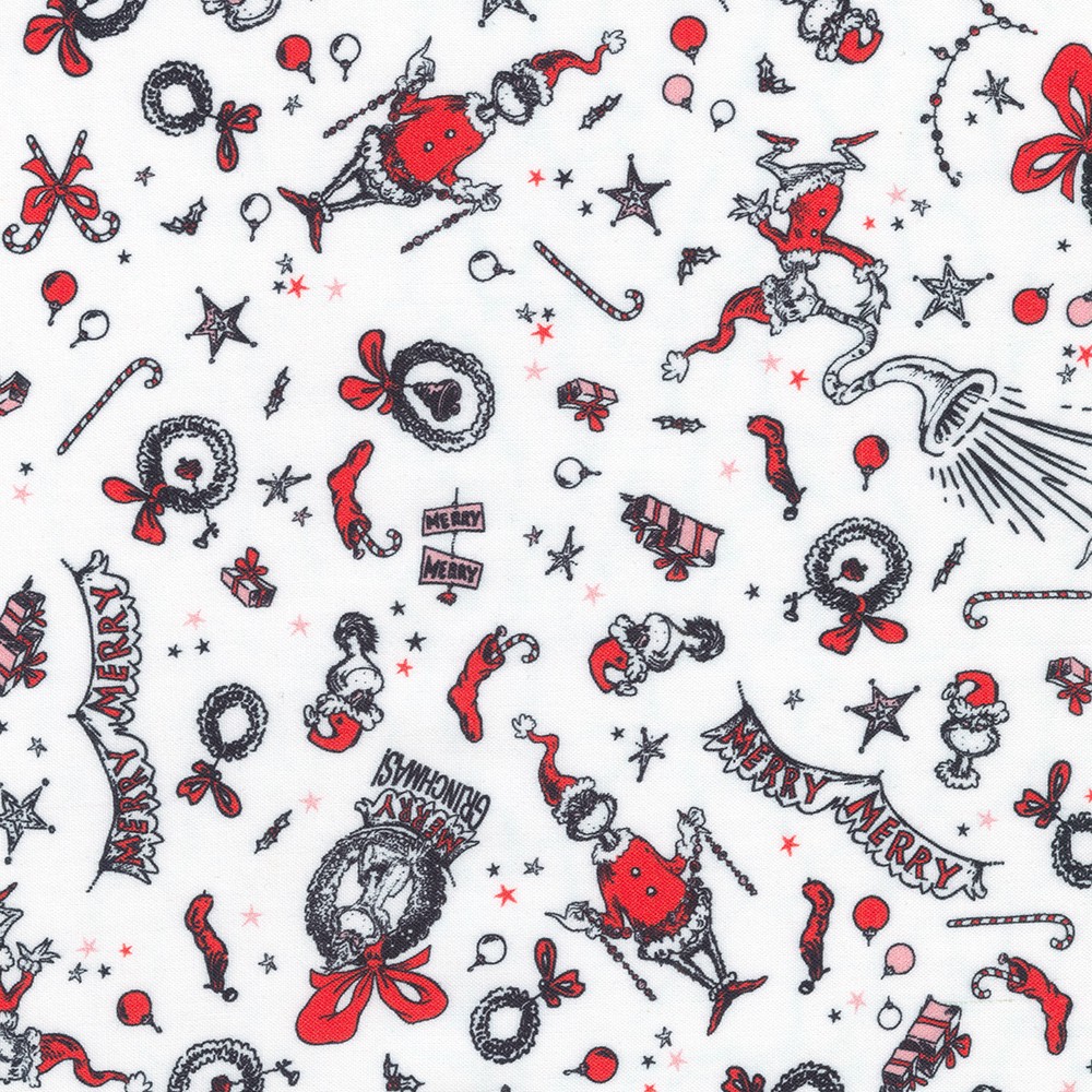 How the Grinch Stole Christmas fabric