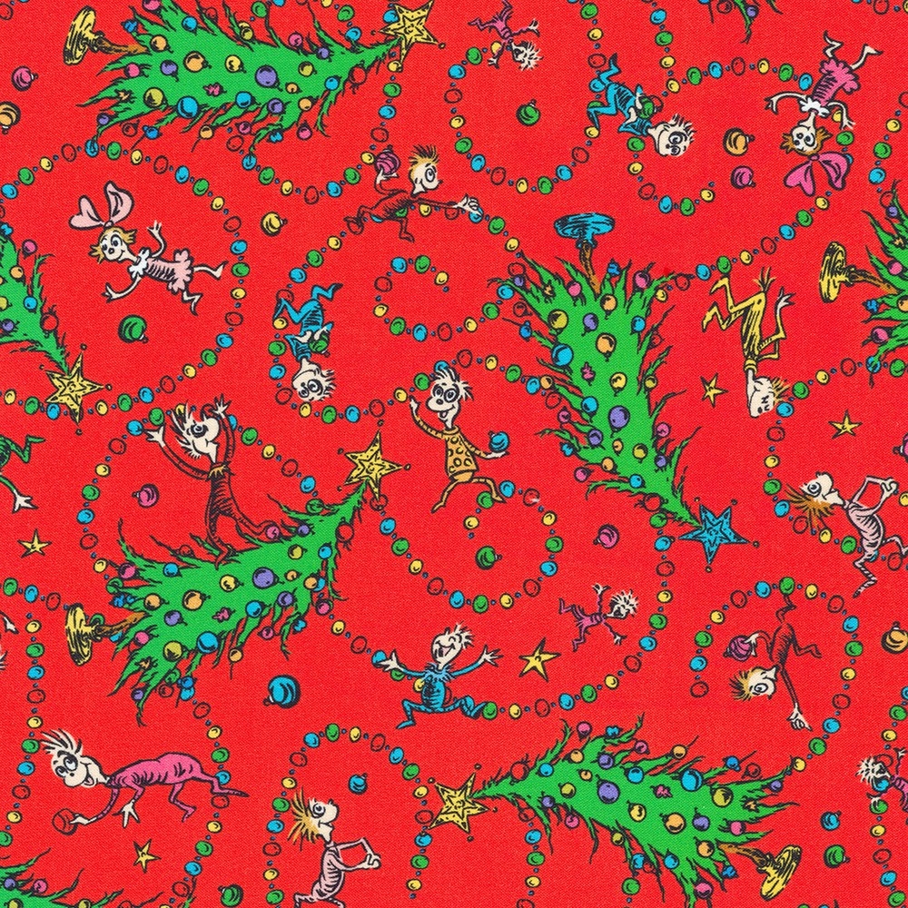 How the Grinch Stole Christmas fabric