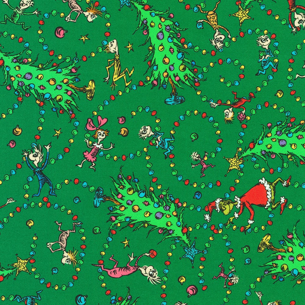 How the Grinch Stole Christmas fabric