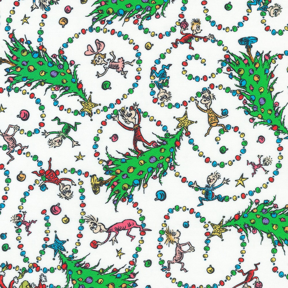 How the Grinch Stole Christmas fabric