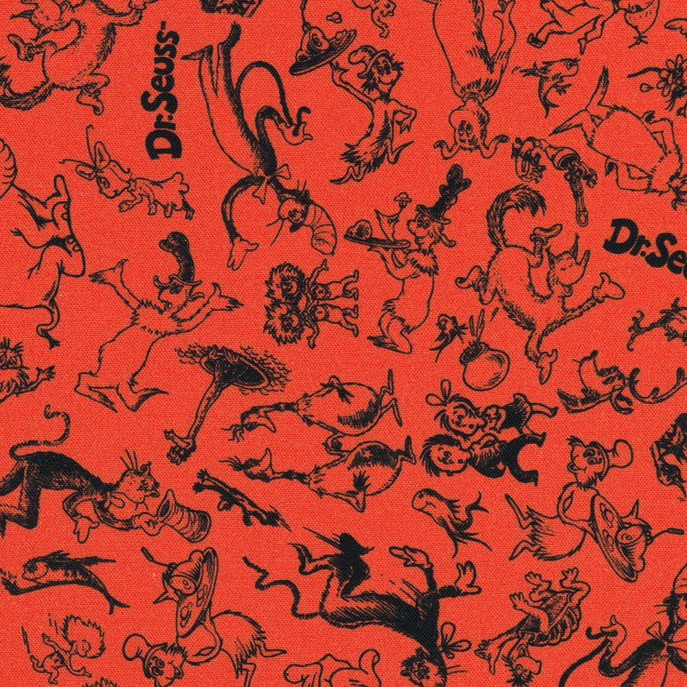 Celebrate Seuss! fabric