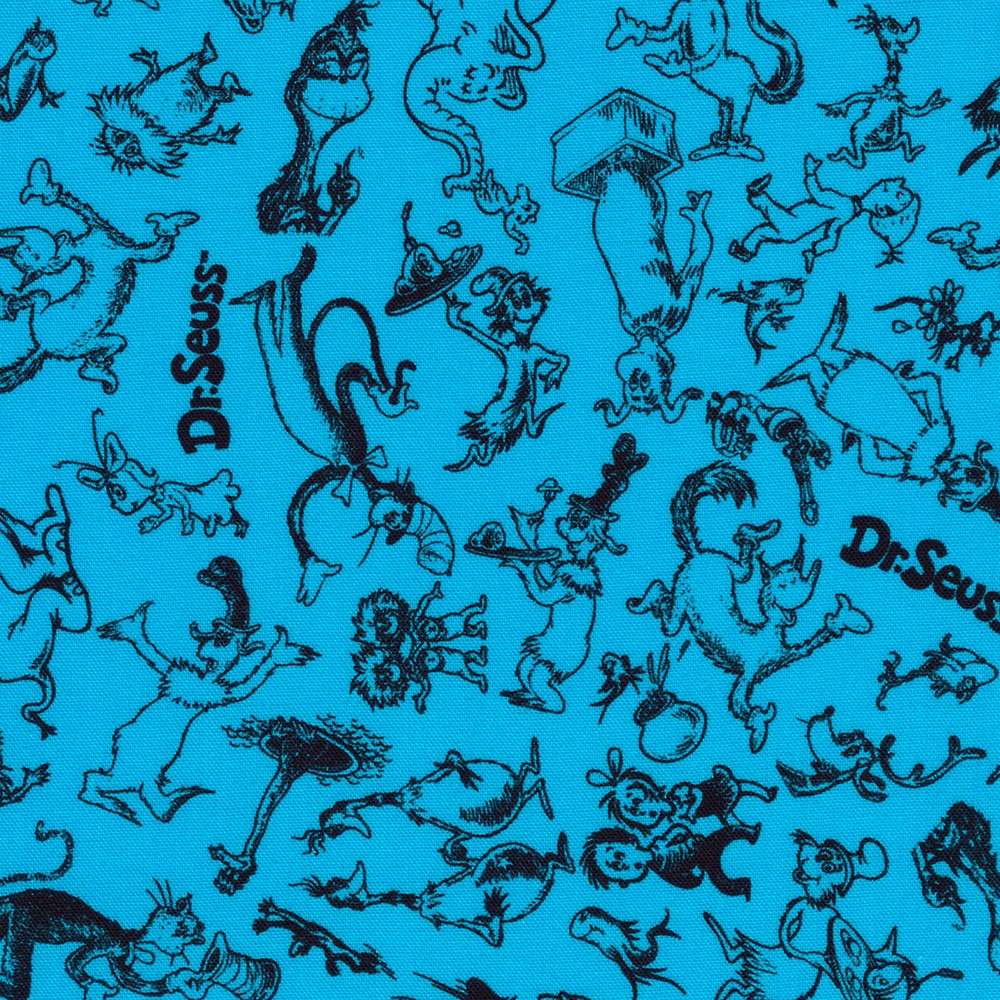 Celebrate Seuss! fabric