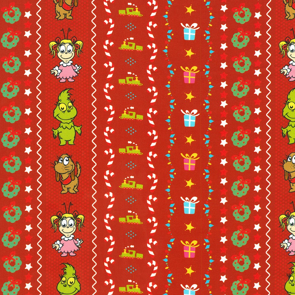 Little Grinch fabric