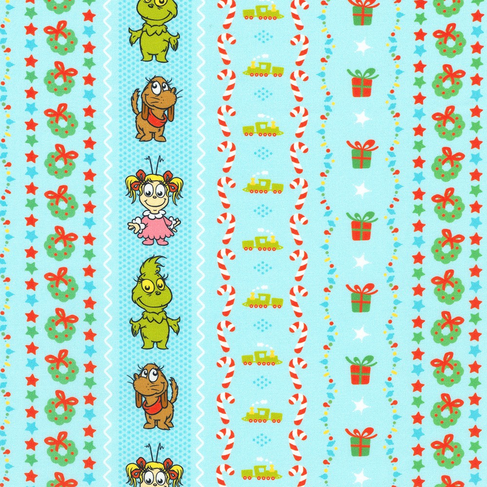 Little Grinch fabric
