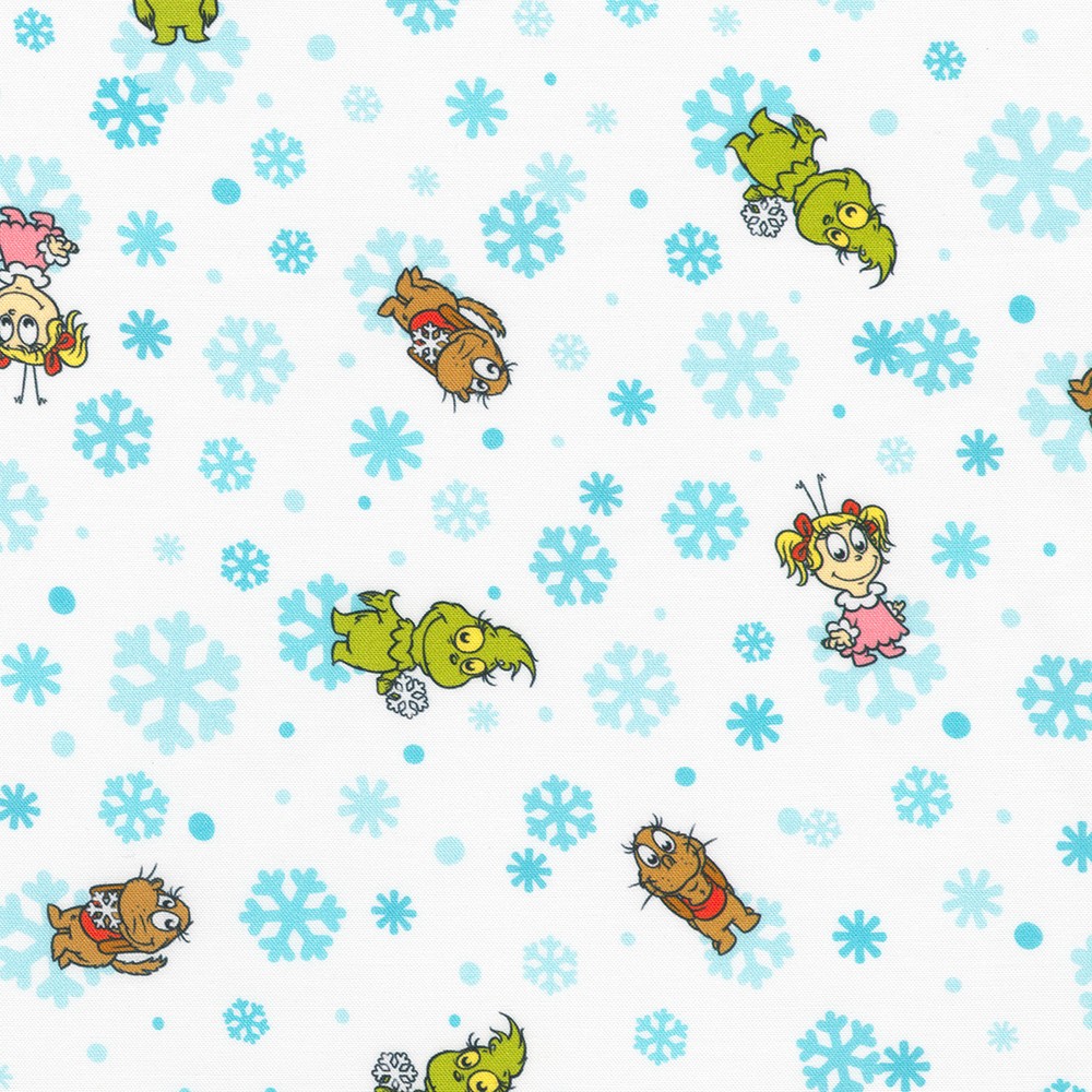 Little Grinch fabric