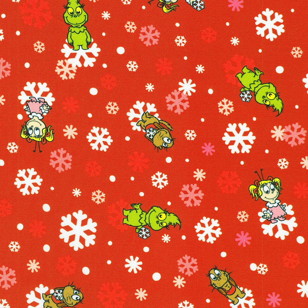 Little Grinch fabric