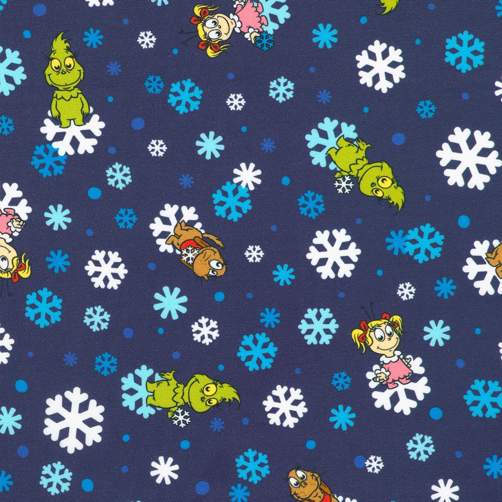 Little Grinch fabric