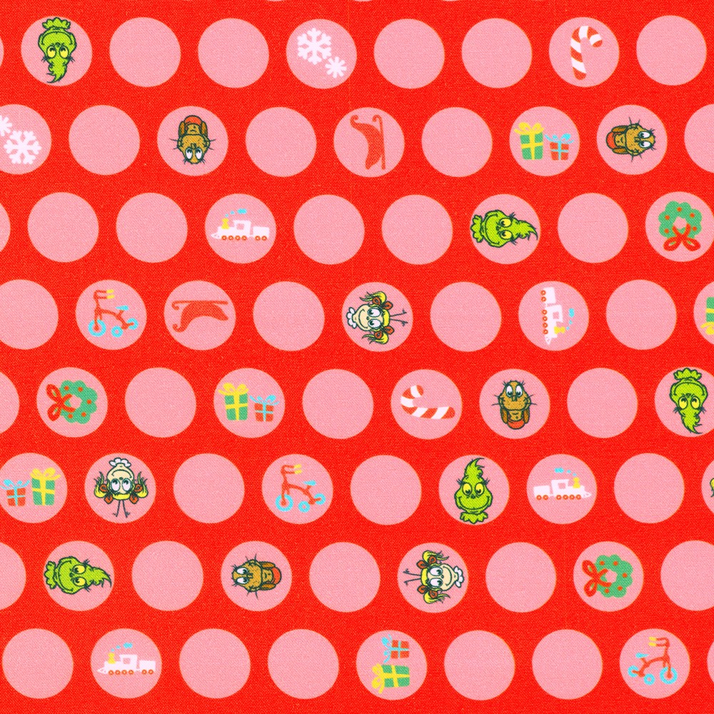 Little Grinch fabric