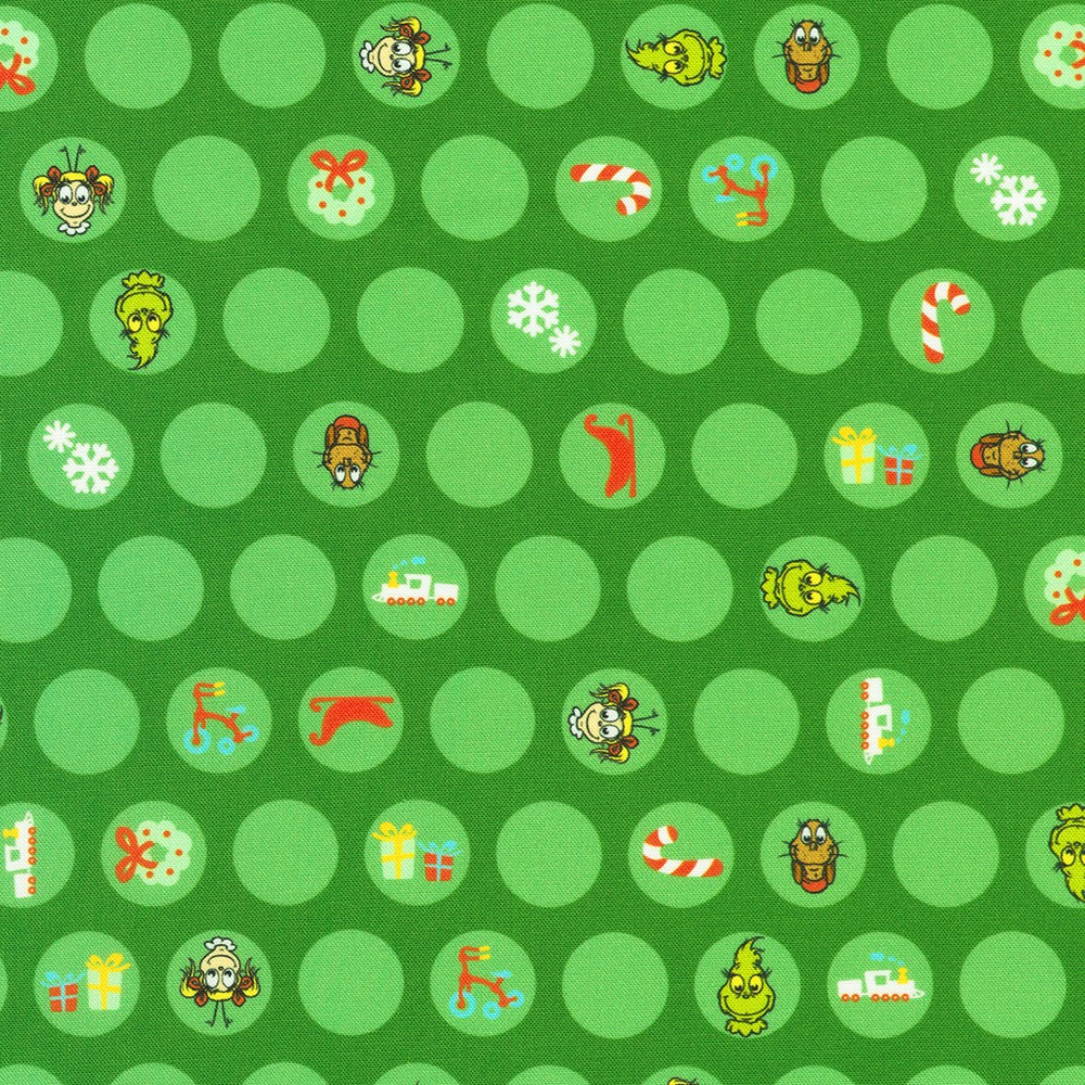 Little Grinch fabric
