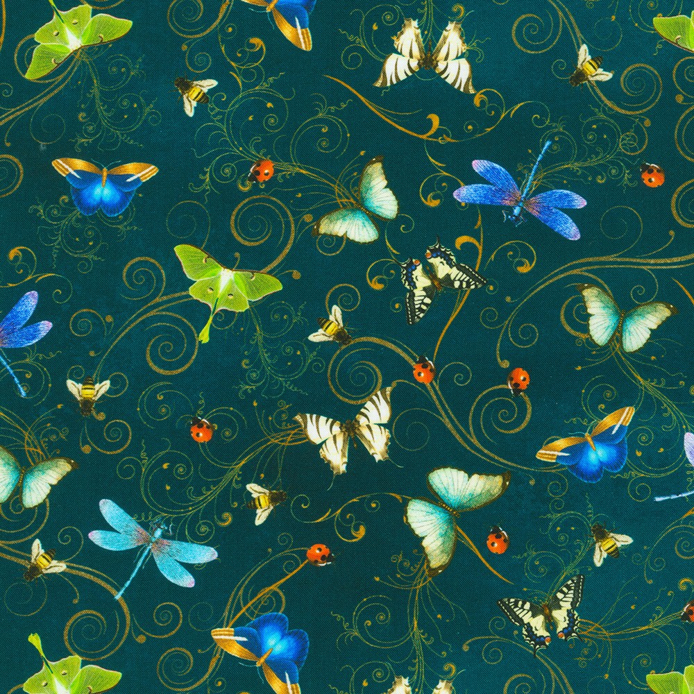 Secret Garden fabric