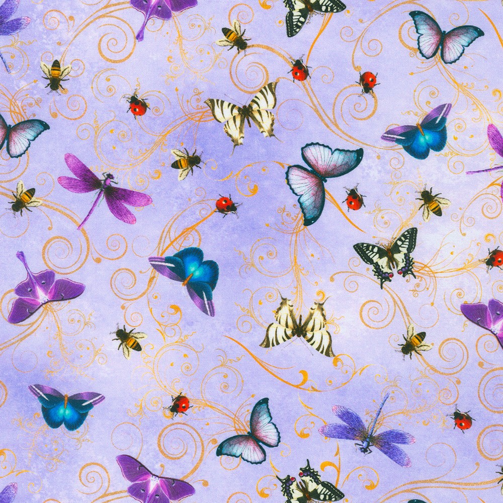 Secret Garden fabric