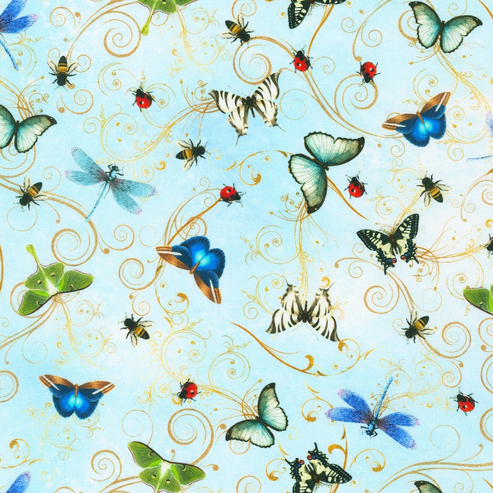 Secret Garden fabric