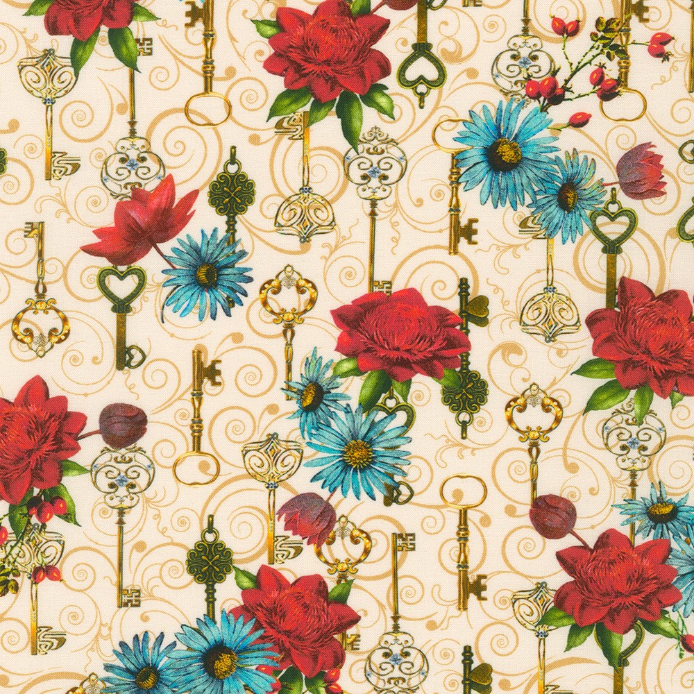 Secret Garden fabric