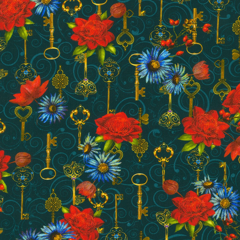 Secret Garden fabric