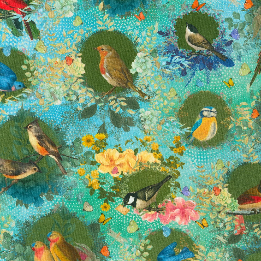 Enchanted Aviary fabric