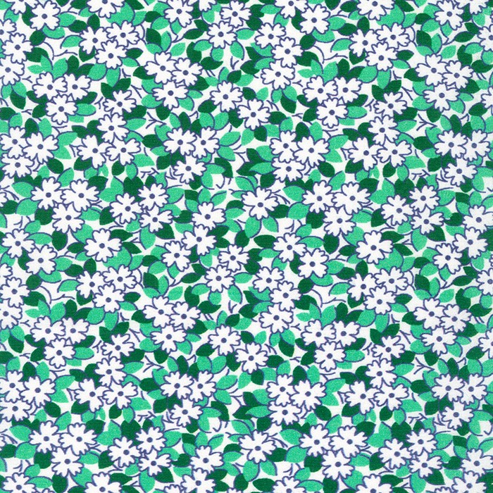 Baskets of Blooms Lawn fabric
