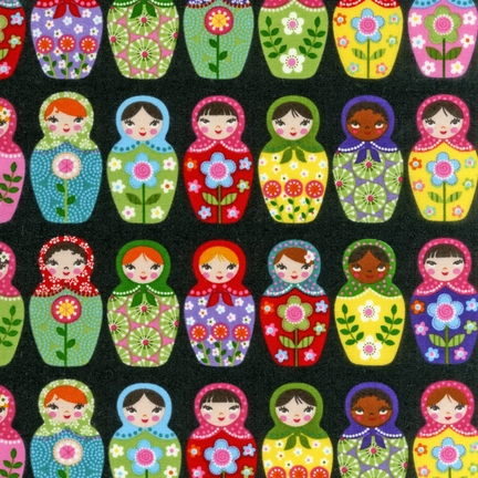 Matryoshka Doll fabric