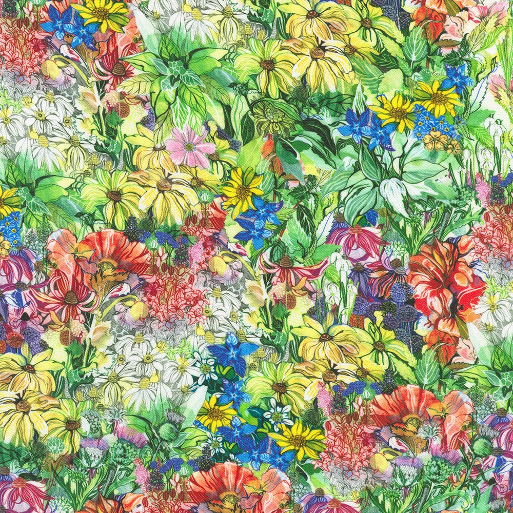 Wild Bloom fabric