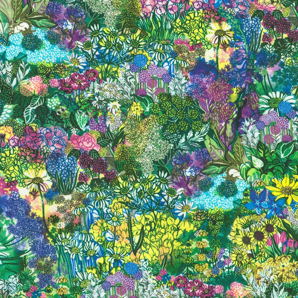 Wild Bloom fabric