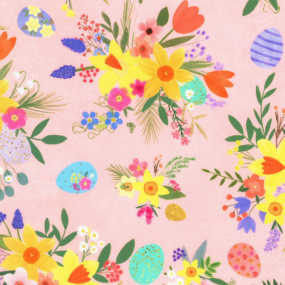 Happy Easter fabric